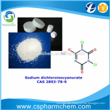 Sodium dichloroisocyanurate, CAS 2893-78-9, SDIC for Swimming pool water treatment